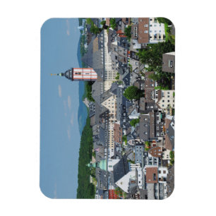 Ímã Magnet mit der Stadtansicht von Siegen