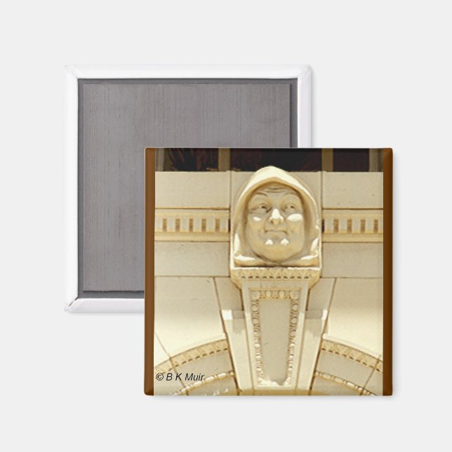 Imã Magnet - Monge Feliz (Front/Back)