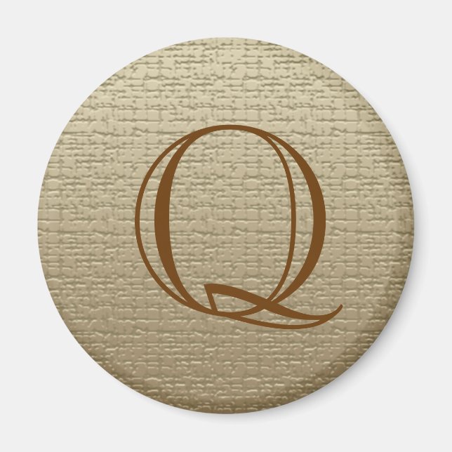 Imã Magnet - Monograma (Frente)