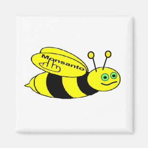 Imã Magnet Monsanto Bee Sacudir