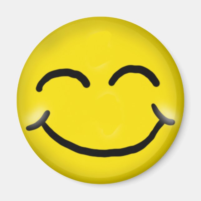 Imã Magnet Muito Feliz (Frente)