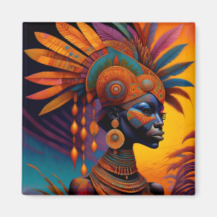 Imã Magnet Mulher Africana