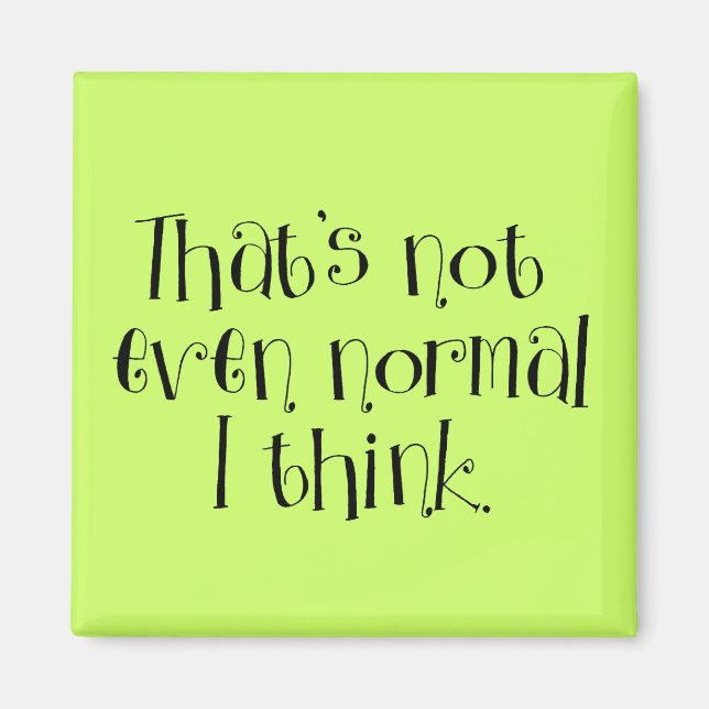 Imã Magnet não normal (Frente)