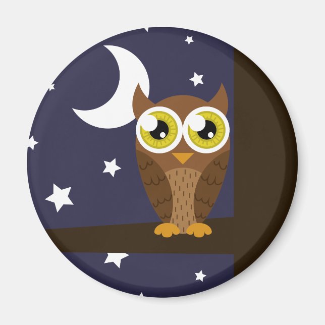 Imã Magnet "Night Owl" (Frente)