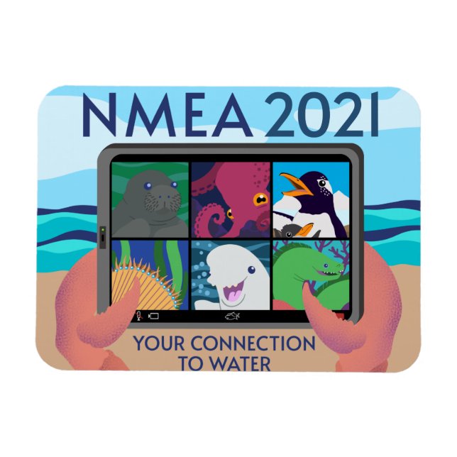 Ímã Magnet NMEA 2021 (Horizontal)