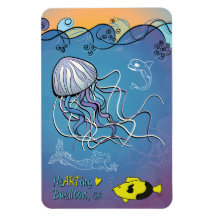 Magnet - Ondas de gelatina - Buellton.Art