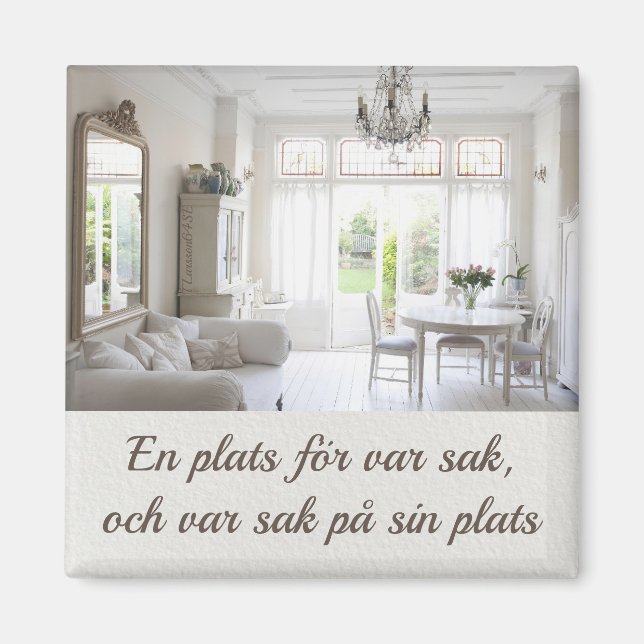 Imã Magnet — Ordning & reda (Frente)