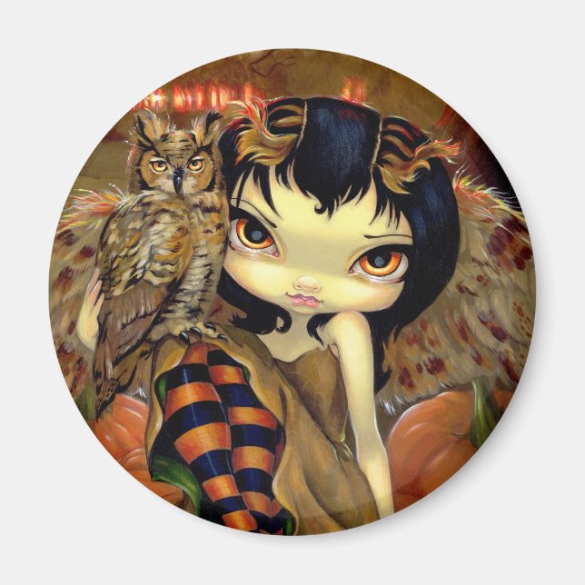 Imã Magnet "Owlyn in Autumn" (Frente)