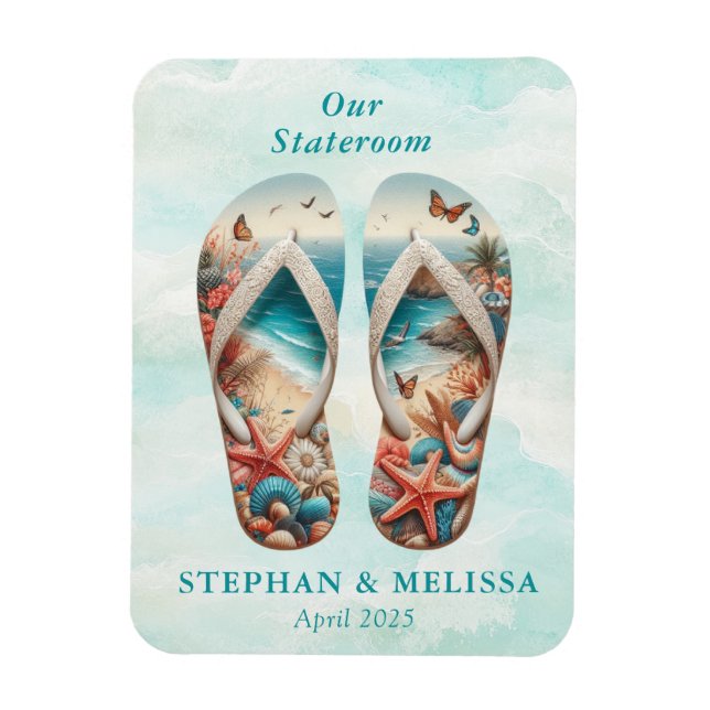 Ímã Magnet para navios de cruzeiro Stateroom (Vertical)