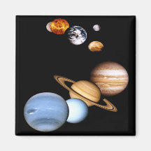 Magnet para planetas do sistema solar