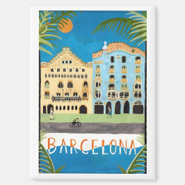 Imã Magnet para Refrigeradores de Barcelona