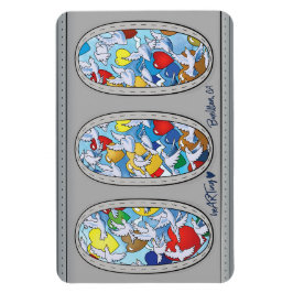 Ímã Magnet - Pássaros ao Amor