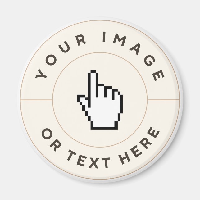 Imã Magnet - Personalizado (adicionar imagem/texto) (Frente)