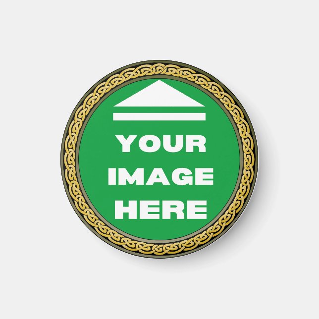 Imã Magnet - Personalizado - Adicionar Imagem / Texto (Frente)