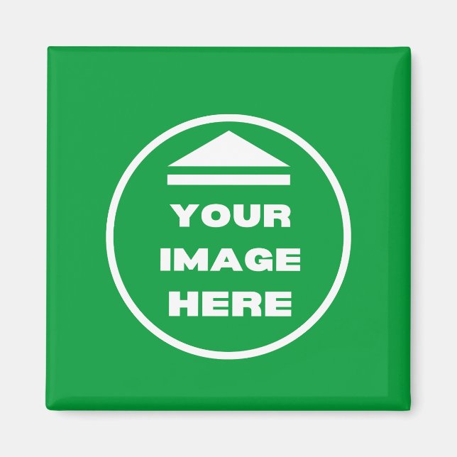 Imã Magnet - Personalizado - Adicionar Imagem / Texto (Frente)