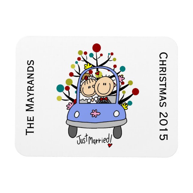 Ímã Magnet Personalizado de Feriado Personalizado de C (Horizontal)