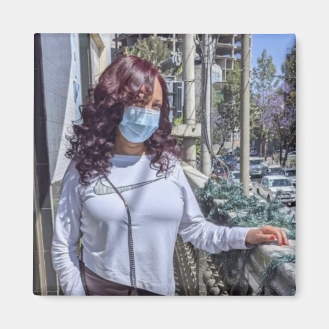 Imã Magnet Personalizado de Fotografias Personalizado (Frente)