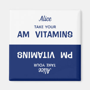 Imã Magnet Personalizado de Lembrete de Comprimidos Vi