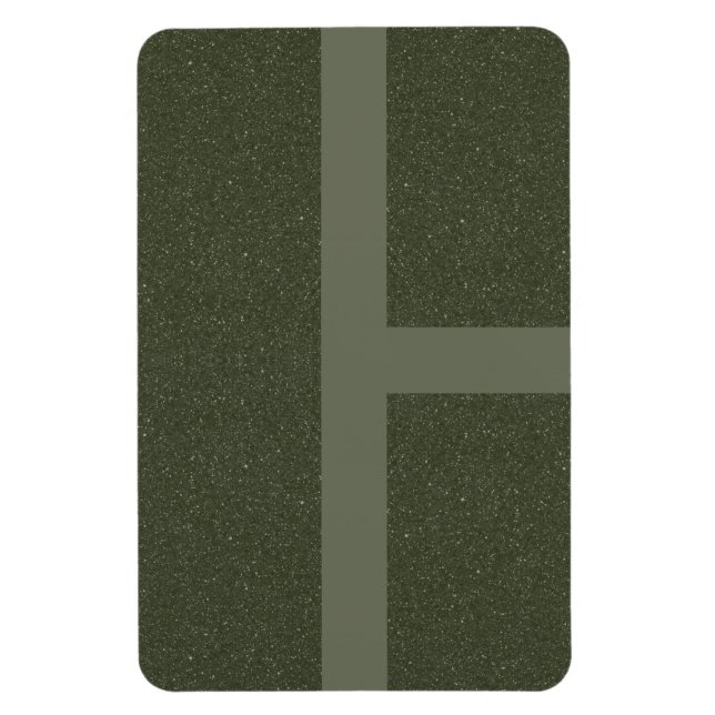 Ímã Magnet Personalizado de Padrão de Grade de Moss -  (Vertical)
