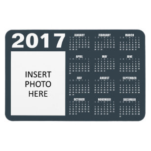 Ímã Magnet Personalizado do Calendário de Fotografias 