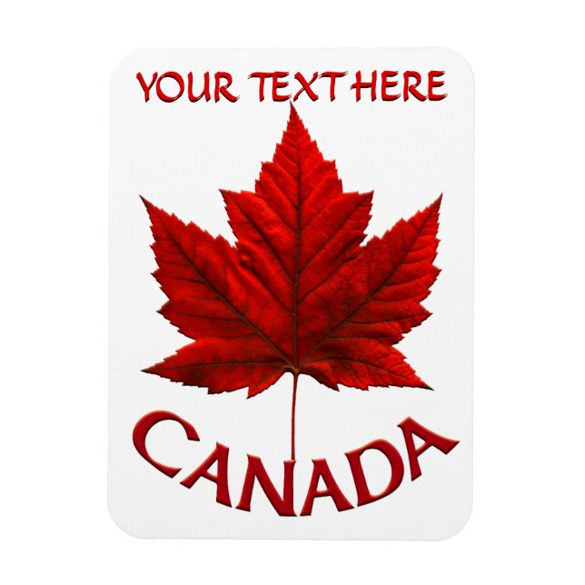 Ímã Magnet Personalizado do Canadá para Souvenir (Vertical)