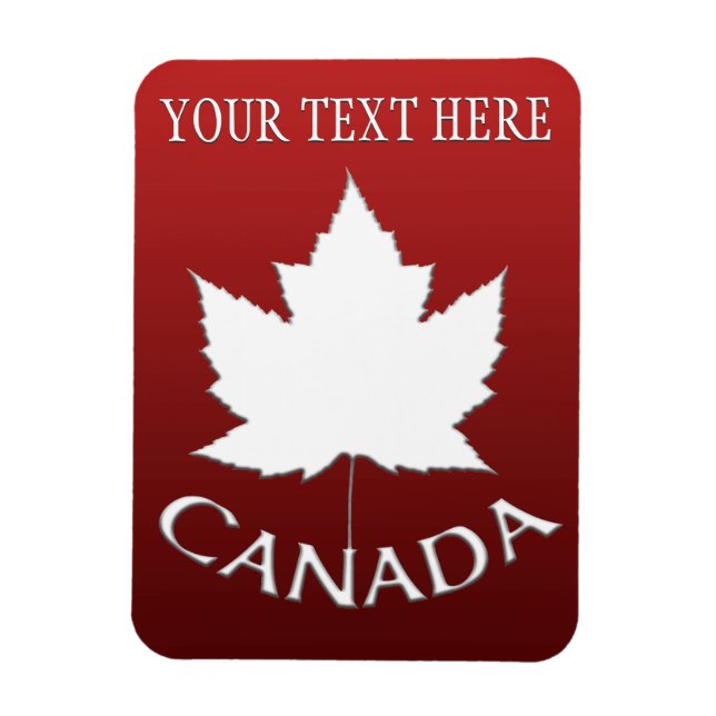 Ímã Magnet Personalizado do Canadá para Souvenir (Vertical)
