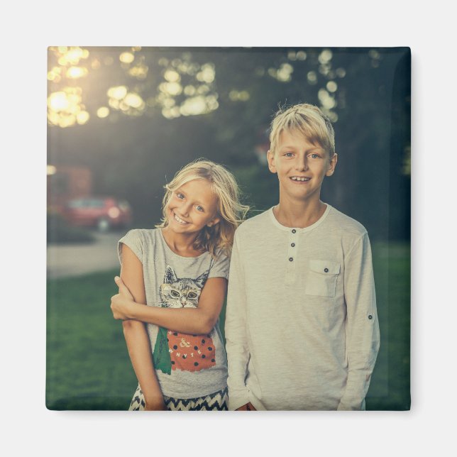 Imã Magnet Personalizado | Foto personalizada | Alta q (Frente)