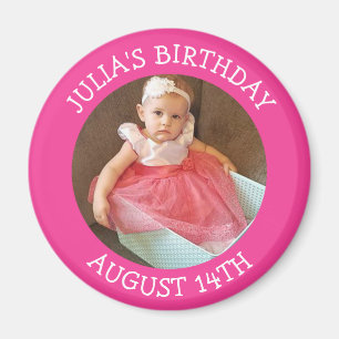 Imã Magnet Personalizado para Lembrete de Aniversário