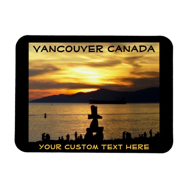 Ímã Magnet personalizado Vancouver Magnet Vancouver CN (Horizontal)