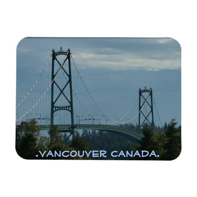 Ímã Magnet personalizado Vancouver Magnet Vancouver CN (Horizontal)