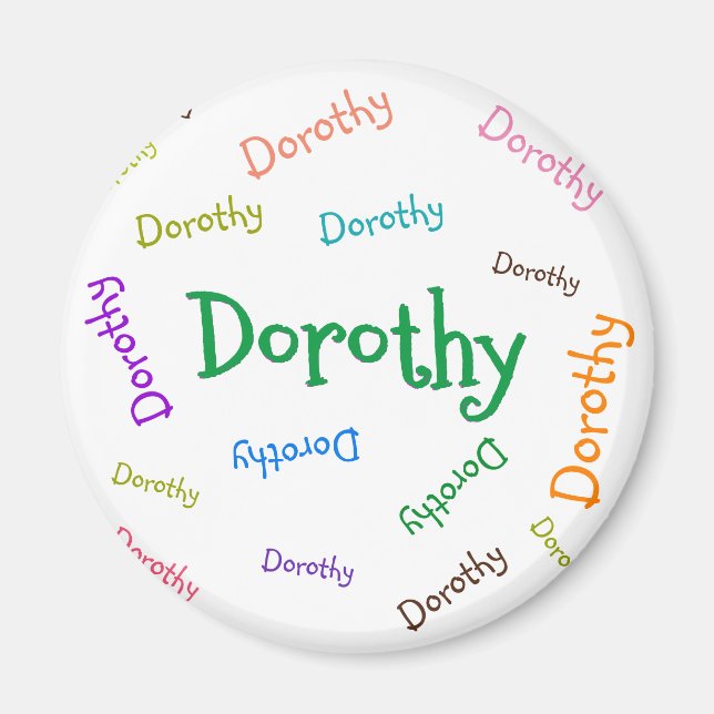 IMÃ MAGNET PESSOAL, NOME DO FILHO, PARA CRIANÇAS (Frente)