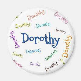 IMÃ MAGNET PESSOAL, NOME DO FILHO, PARA CRIANÇAS