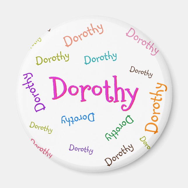 IMÃ MAGNET PESSOAL, NOME DO FILHO, PARA CRIANÇAS (Frente)