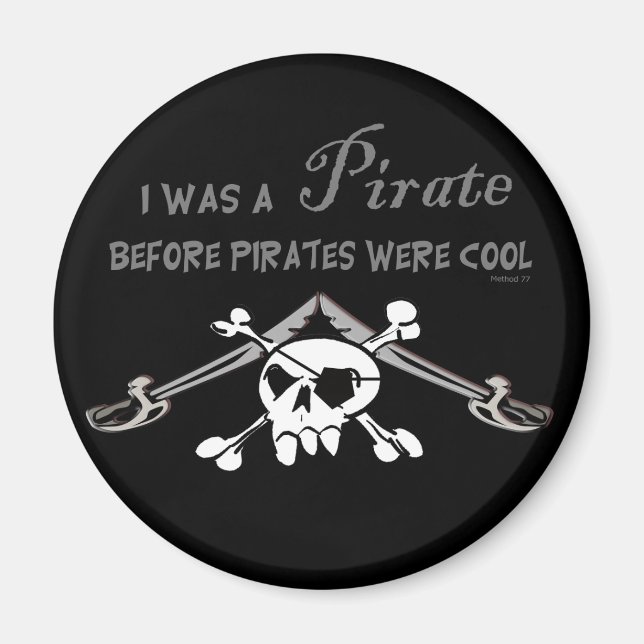 Imã Magnet Pirata legal (Frente)