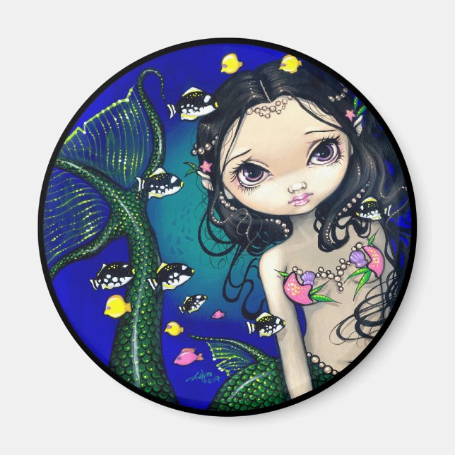 Imã Magnet "Porthole Mermaid" (Frente)