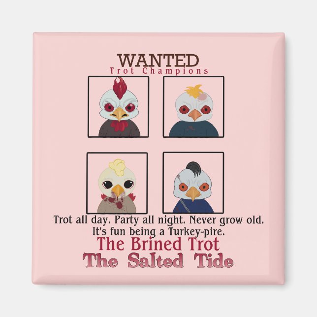 Imã Magnet Praça de Campeão Trot de 2024 (Frente)