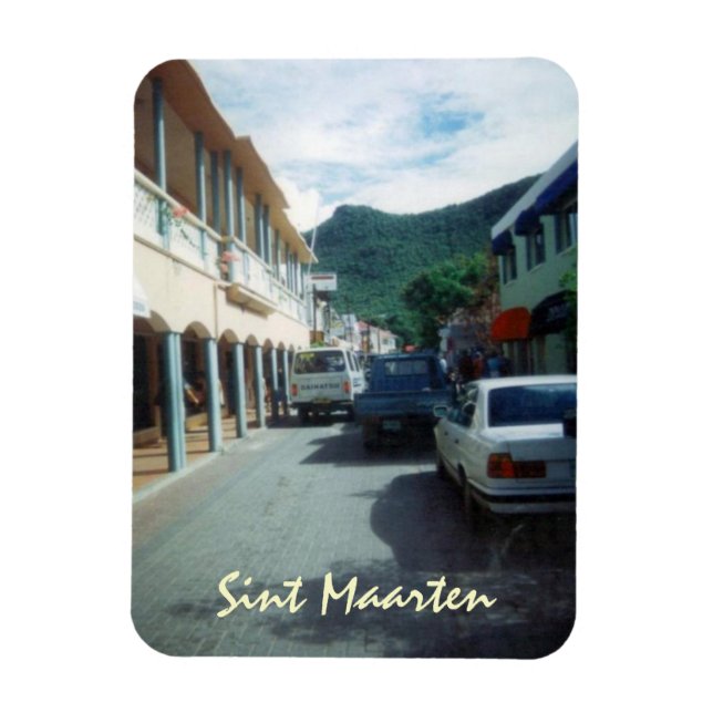 Ímã Magnet Premium da Philipsburg Street (Vertical)