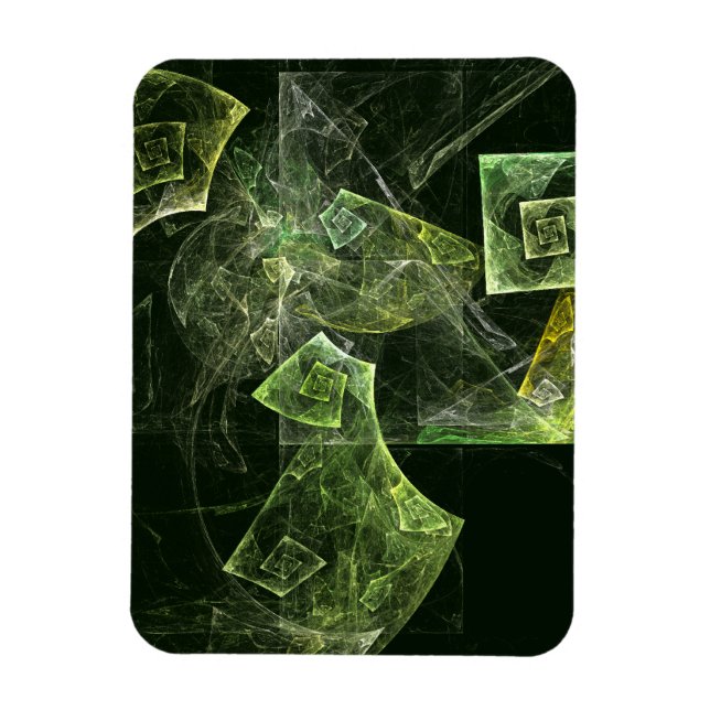 Ímã Magnet Premium de Abstrato de Balanceamento Rastre (Vertical)