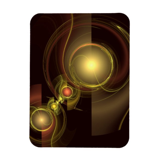 Ímã Magnet Premium de Abstrato de Ligação Estimada (Vertical)