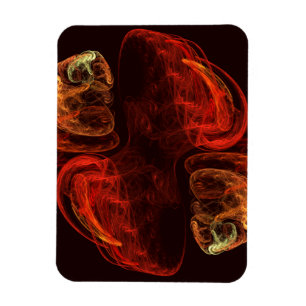 Ímã Magnet Premium de Abstrato de Metamorfose