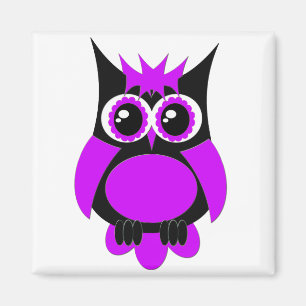 Imã Magnet Punk Owl