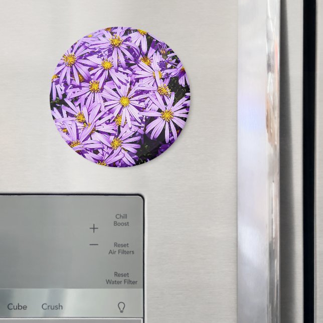 Imã Magnet - purple flowers (In Situ (Fridge))