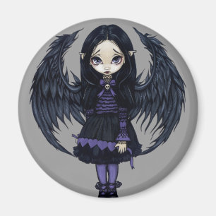 Imã Magnet "Purple Paper Hearts"