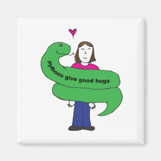 Imã Magnet Python Hugs