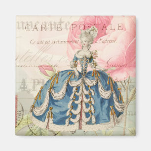 Imã Magnet Quadrado Marie Antoinette