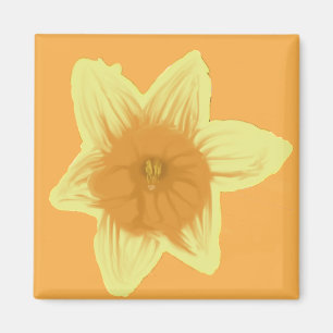 Imã Magnet Quadrado Personalizável do Daffodil