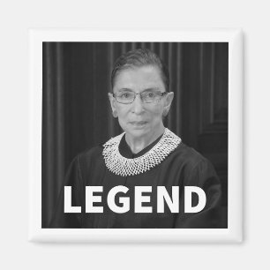 Imã Magnet RBG "LEGEND" (Ruth Bader Ginsburg)