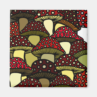 Imã Magnet Red Mushroom