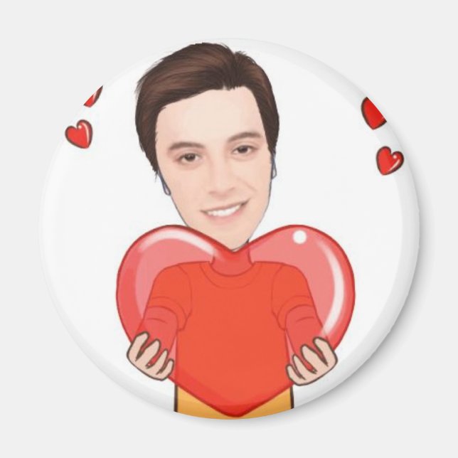 Imã Magnet - Redondo (Frente)