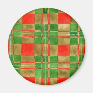 Imã Magnet redondo MAC GREGOR TARTAN